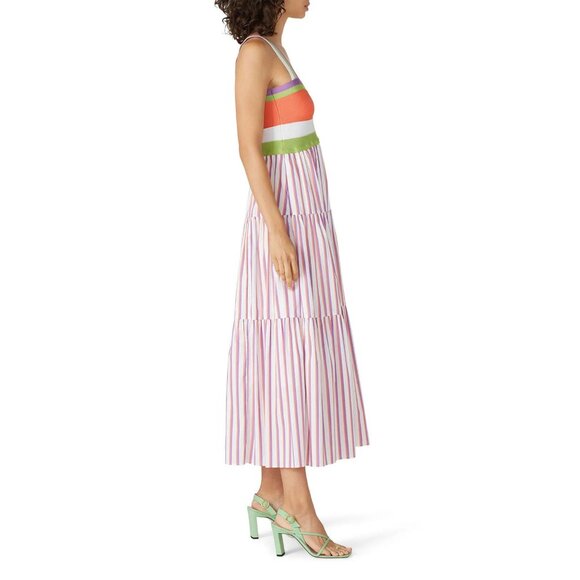 Tanya Taylor Multicolor Printed Claudia Dress Size Medium 41304 - Picture 3 of 13